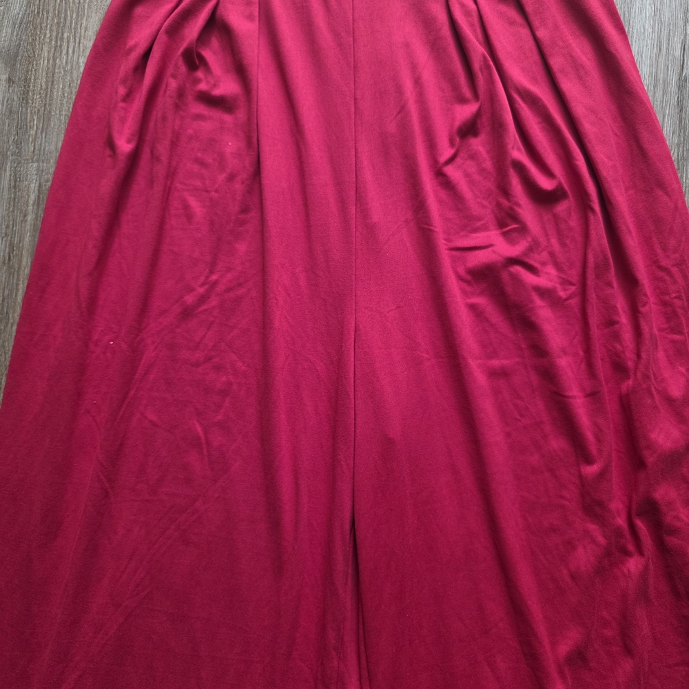 SHEIN Red Beaded Wide-Leg Jumpsuit - Picture 4 of 9